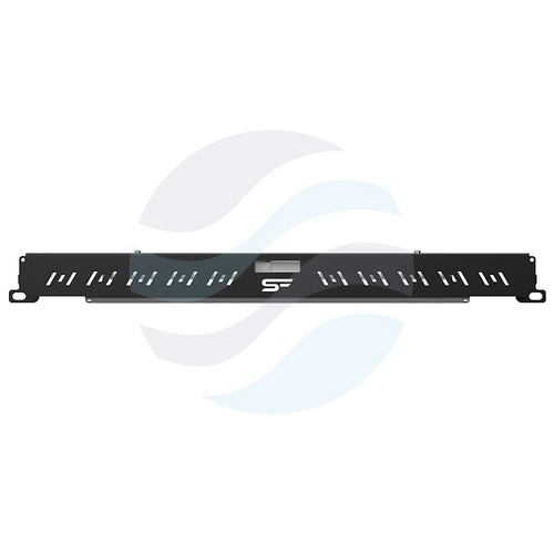 Panel oświetleniowy LED Rack 19" 1U 5W 405lm 6500K, przełącznik ON/OFF, 220-240V, IP20, zakres -20°C do +45°C, czarny 8