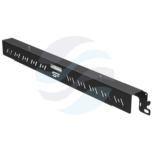 Panel oświetleniowy LED Rack 19" 1U 5W 405lm 6500K, przełącznik ON/OFF, 220-240V, IP20, zakres -20°C do +45°C, czarny 11
