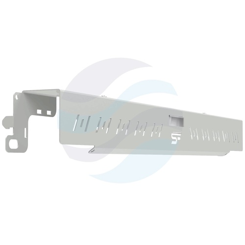 Panel oświetleniowy LED Rack 19" 1U 5W 405lm 6500K, przełącznik ON/OFF, 220-240V, IP20, zakres -20°C do +45°C, szary 2