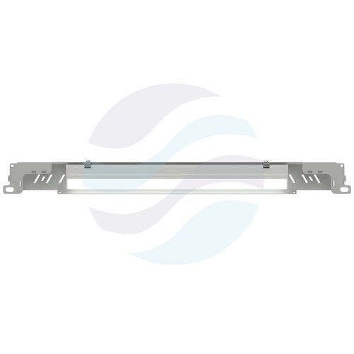 Panel oświetleniowy LED Rack 19" 1U 5W 405lm 6500K, przełącznik ON/OFF, 220-240V, IP20, zakres -20°C do +45°C, szary 4