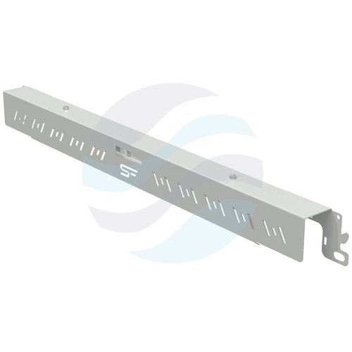 Panel oświetleniowy LED Rack 19" 1U 5W 405lm 6500K, przełącznik ON/OFF, 220-240V, IP20, zakres -20°C do +45°C, szary 5