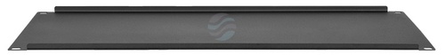 Panel maskujący / zaślepiający Rack 19" 4U, stal, czarny 5