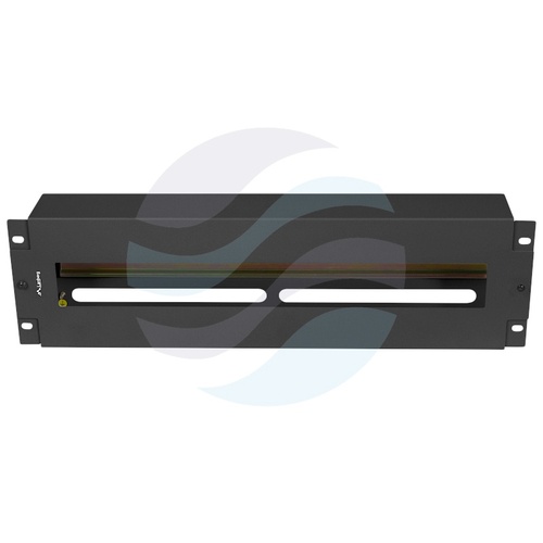 LANBERG Panel dystrybucji napięć Rack 19" 3U z szyną DIN TS-35, czarny 5