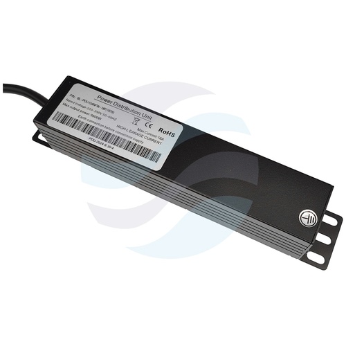 Listwa zasilająca Rack 10" 1U, 4 gniazda, wyłącznik, dłg. kabla 1.8m 3