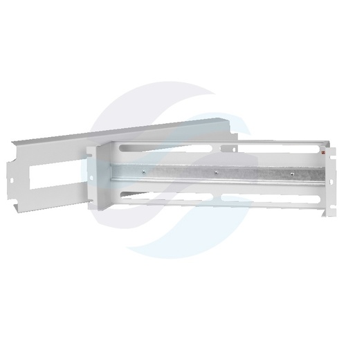 Panel dystrybucji napięć Rack 19" 3U, 22xS, dłg. 60mm, szary 3