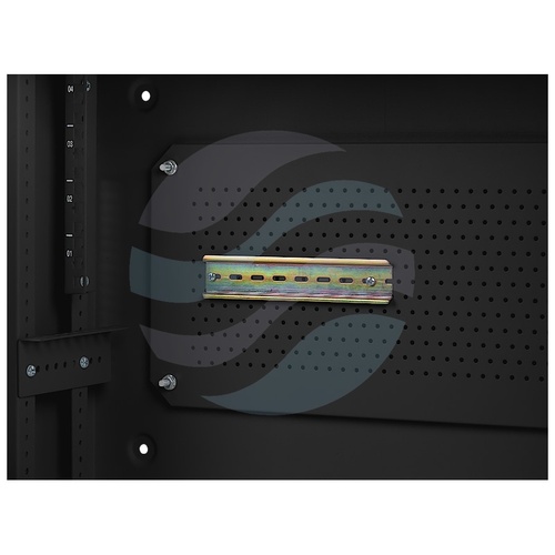 LANBERG WAF1-5203-04-00B Szafka instalacyjna rack 19" 4U+3U 540x200, wisząca niskoprofilowa, metalowa, złożona, czarna 2
