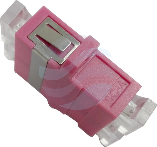 Adapter światłowodowy SC/PC MM Duplex OM4 4