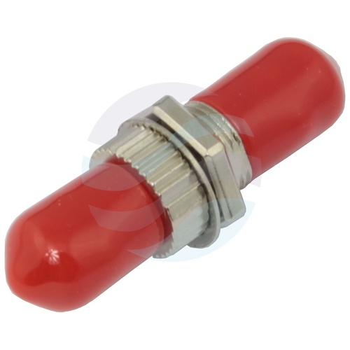 Adapter światłowodowy ST/PC-ST/PC MM Simplex metalowy 2