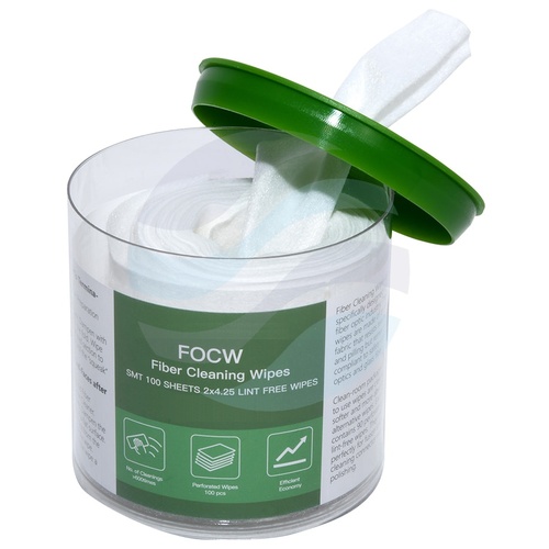 Chusteczki bezpyłowe FOCW 50x115mm, opak. 100szt. 2