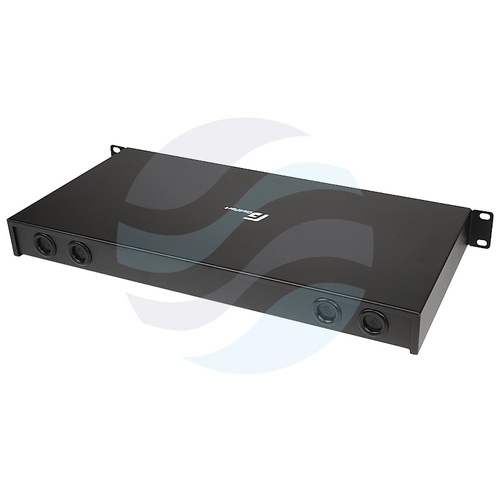 Getfort GF-FO04-DX Przełącznica światłowodowa 19" 1U wysuwana 24x SC Duplex / LC Quad, czarna 3