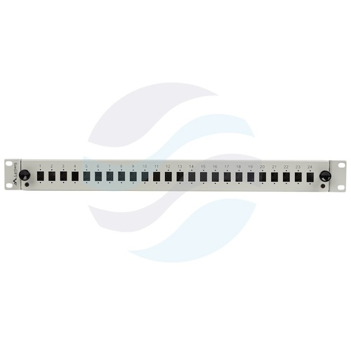 LANBERG Przełącznica światłowodowa 1U 19" wysuwana 24x SC Simplex/ LC Duplex, szara 3