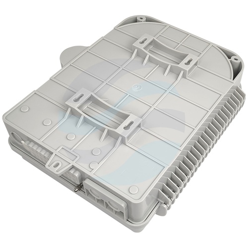 Tracom FTTX MDU E24 v3 Przełącznica/mufa FTTH 48 włókien 24x SC Simplex / LC Duplex, IP65, uncut port 8