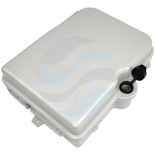 Tracom FTTX MDU E24 v3 Przełącznica/mufa FTTH 48 włókien 24x SC Simplex / LC Duplex, IP65, uncut port 10