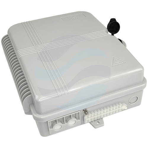 Tracom FTTX MDU E24 v3 Przełącznica/mufa FTTH 48 włókien 24x SC Simplex / LC Duplex, IP65, uncut port 11