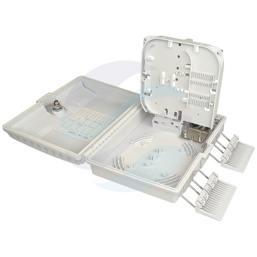 Tracom TR-FTTX-MDU-C12-U-P3 Przełącznica/mufa FTTH 24 włókna 12x SC Simplex / LC Duplex, IP65 3