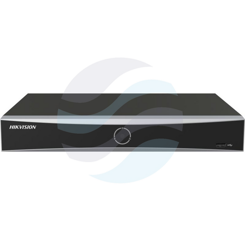 Hikvision DS-7604NXI-K1/VPro Rejestrator NVR 4x kanały IP max. 12Mpix, 40/80Mbps, AcuSense, AcuSearch, AcuSeek, HDMI/VGA, 1x SATA max. 16TB, alarm 4/1, Guanlan AI 5