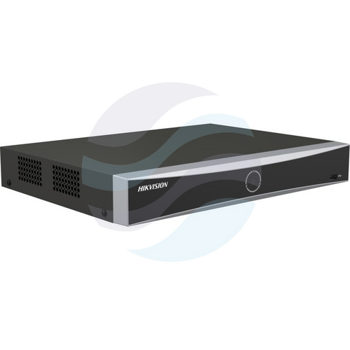 Hikvision DS-7608NXI-K1/8P/VPro Rejestrator NVR 8x kanałów IP max. 12Mpix, 80/80 Mbps, AcuSense, AcuSearch, AcuSeek, 1x HDMI 4K, 1x VGA, 1x SATA max. 16TB, LAN 1x Gbit + 8 portowy switch PoE 75W 802.3af/at, audio 1/1, Guanlan AI 4