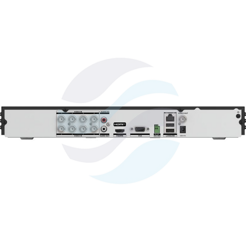 Hikvision iDS-7208HUHI-M2/XT Rejestrator hybrydowy 8x HDTVI/HDCVI/AHD/CVBS/IP + 8x IP do 8Mpix, AccuSense, 1x HDMI 4K, 1x VGA, 1x BNC, audio 1/1, 2x SATA max. 24TB, H.265 Pro+, AI 2