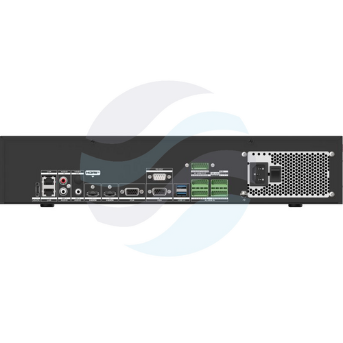 Hikvision DS-9632NXI-I8/VPro Rejestrator NVR 32x kanały IP max. 32Mpx, 384/256 Mbps, AcuSense, AcuSearch, AcuSeek, 2x HDMI (1x4K), 2x VGA, 8x SATA max. 160TB, 1x eSATA, 2x Gbit, RAID, alarm 16/9, audio 1/2, Guanlan AI 2