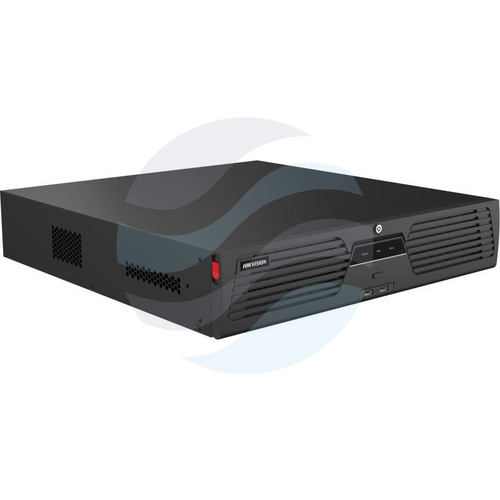 Hikvision DS-9632NXI-I8/VPro Rejestrator NVR 32x kanały IP max. 32Mpx, 384/256 Mbps, AcuSense, AcuSearch, AcuSeek, 2x HDMI (1x4K), 2x VGA, 8x SATA max. 160TB, 1x eSATA, 2x Gbit, RAID, alarm 16/9, audio 1/2, Guanlan AI 4