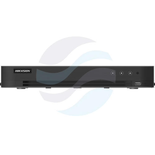 Hikvision iDS-7216HUHI-M1/T Rejestrator hybrydowy 16x HDTVI/HDCVI/AHD/CVBS/IP + 8x IP/16x IP do 8Mpix, AccuSense, 1x HDMI 4K, 1x VGA, 1x BNC, audio 1/1, 1x SATA 10TB, H.265 Pro+, AI 3