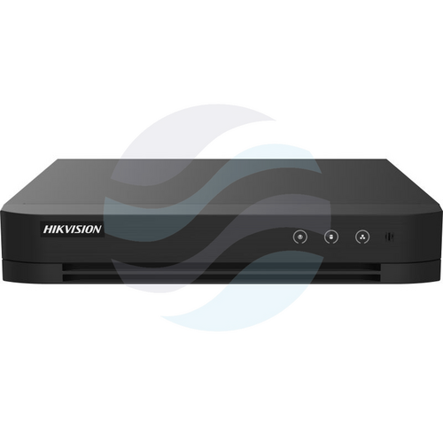 Hikvision iDS-7216HQHI-M1/T Rejestrator hybrydowy 16x HDTVI/HDCVI/AHD/CVBS/IP + 2x IP/8x IP do 6Mpix, AccuSense, 1x HDMI 4K, 1x VGA, audio 1/1, 1x SATA 10TB, H.265 Pro+, AI 5