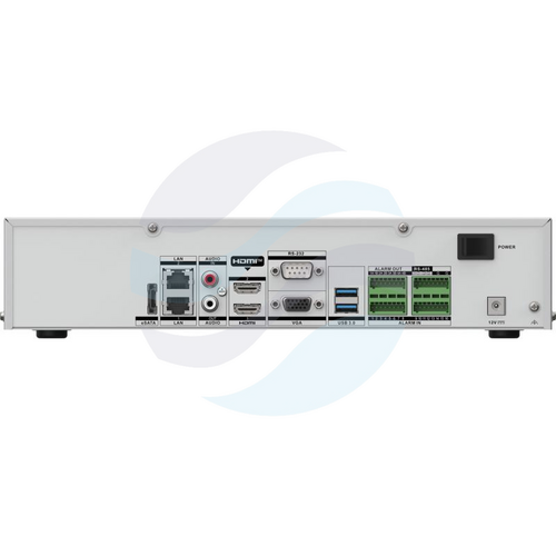 Hikvision iDS-6708NXI-S Rejestrator NVS DeepinMind 8x kanałów IP max. 8Mpix, 256/256 Mbps, analiza perymetryczna 8-kanały, 1x SATA max. 20TB, 2x Gbit, alarm 16/4, audio 1/1, Guanlan AI 2