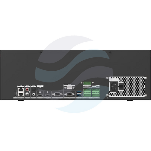 Hikvision DS-9632NXI-I16/VPro Rejestrator NVR 32x kanały IP max. 32Mpx, 384/256 Mbps, AcuSense, AcuSearch, AcuSeek, 2x HDMI (1x4K), 2x VGA, 16x SATA max. 320TB, 1x eSATA, 2x Gbit, RAID, alarm 16/9, audio 1/2, Guanlan AI 2