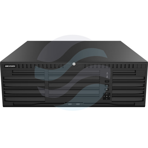 Hikvision DS-9632NXI-I16/VPro Rejestrator NVR 32x kanały IP max. 32Mpx, 384/256 Mbps, AcuSense, AcuSearch, AcuSeek, 2x HDMI (1x4K), 2x VGA, 16x SATA max. 320TB, 1x eSATA, 2x Gbit, RAID, alarm 16/9, audio 1/2, Guanlan AI 5