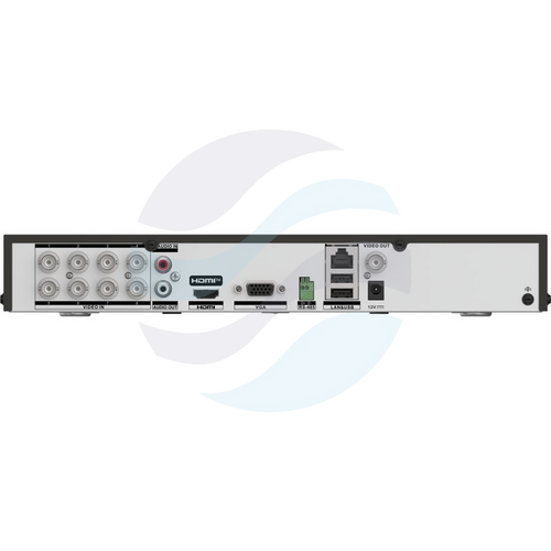 Hikvision iDS-7208HUHI-M1/X Rejestrator hybrydowy 8xTVI/CVI/AHD/CVBS + 8x IP+8xIP(do 4 Mbps), 1x HDMI, 1x VGA, 1x BNC, 1x SATA 12TB, H.265+, AI 2