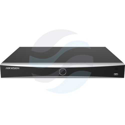 Hikvision DS-7608NXI-I2/VPro Rejestrator NVR 8x kanałów IP max. 32Mpix, 96/256 Mbps, AcuSense, AcuSearch, AcuSeek, 1x HDMI 4K, 1x VGA, 2x SATA max. 40TB, LAN 2x Gbit, alarm 4/1, audio 1/1, Guanlan AI 5