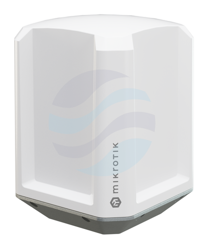 MikroTik LAMPGM&RG520F-EU Router zewnętrzny LAMP 5G R16, 3G/4G/LTE kat.20/5G SA/NSA, 4x4 MIMO DL, 1x Gbit, eSIM + microSIM, GNSS, IP67, PoE in 12-56VDC 802.3af/at, 512MB RAM, L3 3