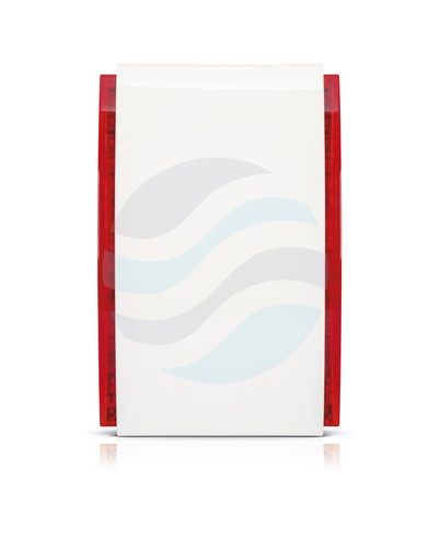 SATEL SPW-220 R Wewnętrzny sygnalizator optyczno-akustyczny z światłem LED, czerwonym 2