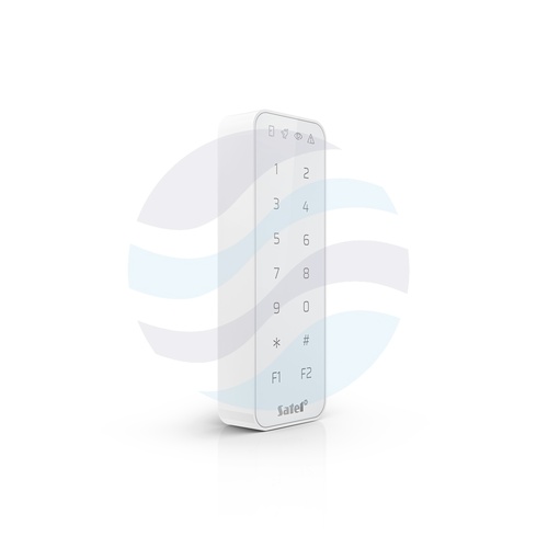 SATEL SO-MF5-W Zewnewnętrzny czytnik kart zbliżeniowych z klawiaturą, 13.56MHz MIFARE, LED, biały 3