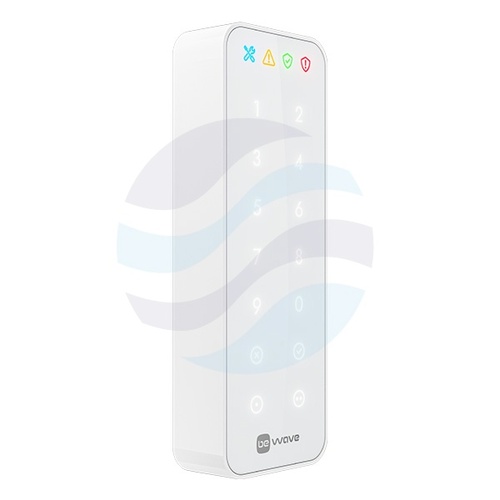 SATEL AKP-200-W Bezprzewodowa klawiatura do systemu BE WAVE, 2x LR6 AA 1,5 V, biały 4
