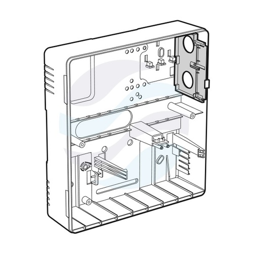 SATEL HOLDER A2 Uchwyt modułu ACU-280 do obudowy OPU-4 P, biały 3