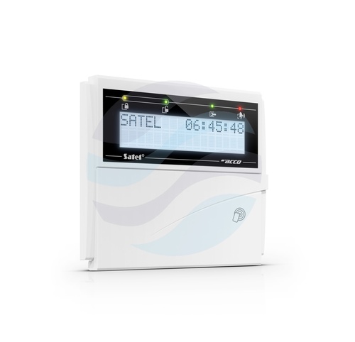 SATEL ACCO-KLCDR-W Manipulator LCD do systemu ACCO/ACCO NET, czytnik 125 kHz, biały 4