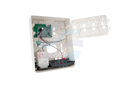SATEL APS-30 Zasilacz buforowy 12 V DC, 3 A, 2x OC, sygnalizacja LED i akustyczna 3