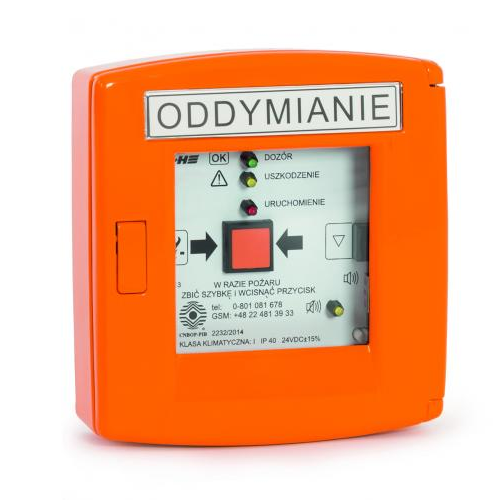 Przyciski oddymiania