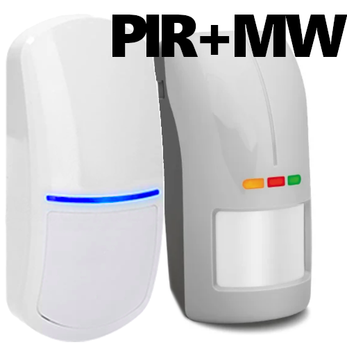 Czujniki ruchu PIR+MW