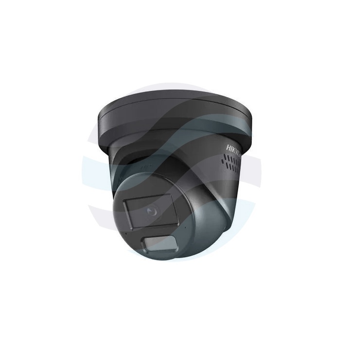Hikvision DS-2CD2386G2H-IS2U/SL (2.8mm) (BLACK) Kamera IP 8Mpix kopułkowa 2.8mm, AcuSense, Hybrid Light, IP67, WDR 120dB, IR do 30m, 2x mikrofon, głośnik, mSD do 512GB, H.265+, czarna 1
