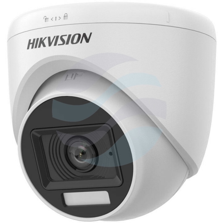 Hikvision DS-2CE76K0T-LPFS (2.8mm) (O-STD) Kamera 4w1 TurboHD 5Mpix, kopułowa 2.8mm, TVI/AHD/CVI/CVBS, DWDR, IR/LED 20m, audio, zewnętrzna 1