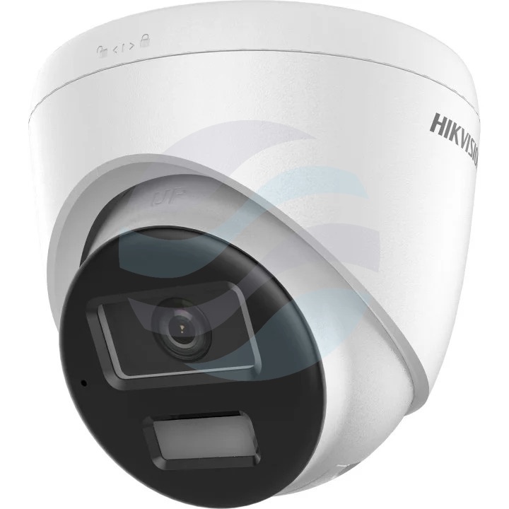 Hikvision DS-2CD1383G2-LIUF/SL (2.8mm) (PL) Kamera IP 8Mpix kopułkowa 2.8mm, Smart Hybrid Light, MD 2.0, IP67, WDR 120dB, IR 30m/ LED 30m, mikrofon, głośnik, AI 1