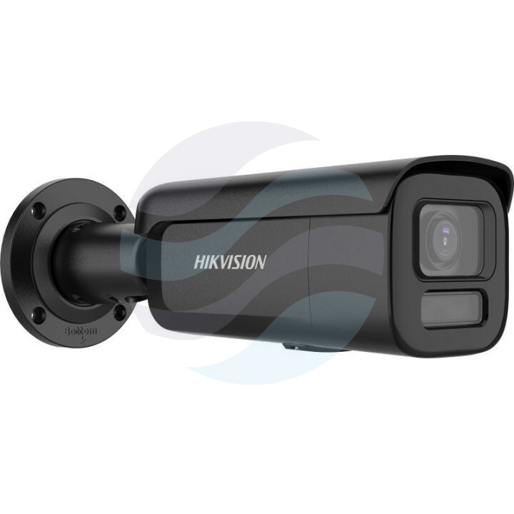 Hikvision DS-2CD2687G3T-LIZSY (2.8-12mm) (BLACK) Kamera IP 8Mpix bullet 2.8-12mm, motozoom, AcuSense, Smart Light, IP67, WDR 120dB, IR/LED do 60m, audio, AI, IK10, czarna 1