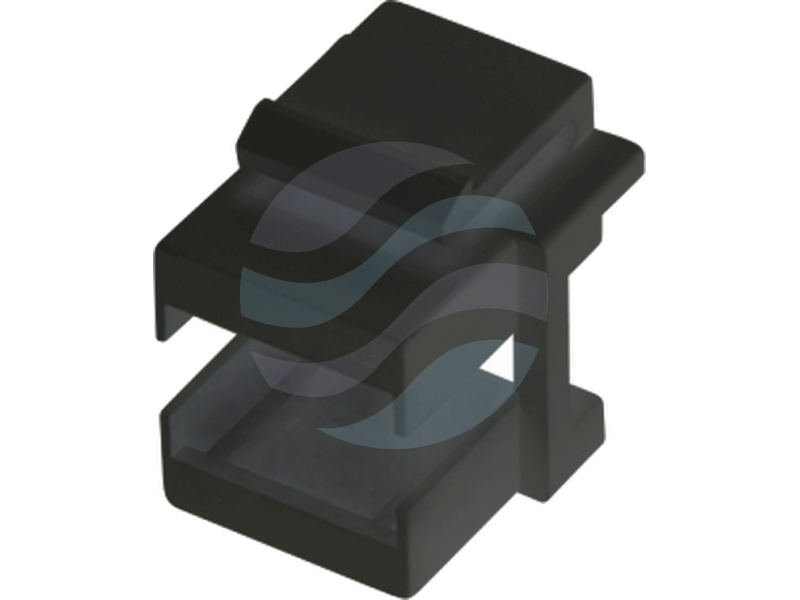 ALANTEC Adapter modułu keystone pod SC simplex / LC duplex, czarny 1