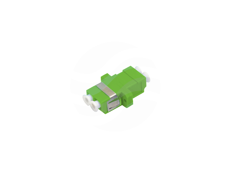 ALANTEC Adapter światłowodowy SM LC/APC, duplex, zielony 1