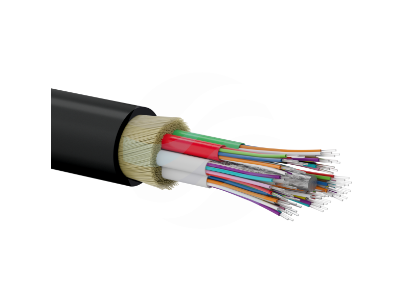 ALANTEC Kabel światłowodowy OS2 zewnętrzny Z-XOTktsdD SM 48J 9/125 G.652D, klasa Fca, 4000N, PE czarny 1