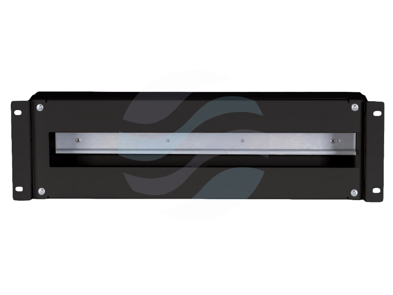 ALANTEC Panel dystrybucji napięć 19" 3U, bez wyposażenia, czarny 1