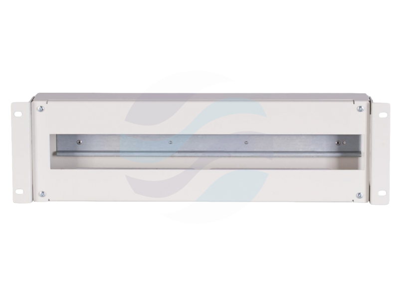 ALANTEC Panel dystrybucji napięć 19" 3U, bez wyposażenia, szary 1