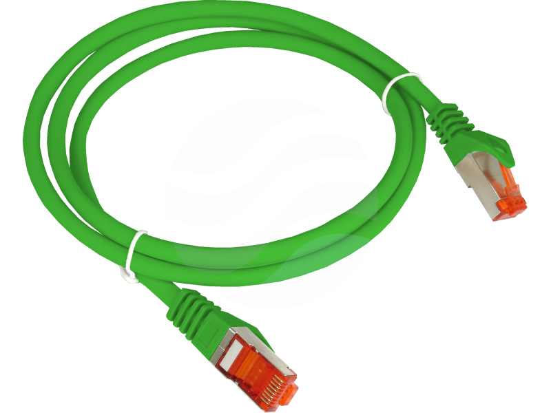ALANTEC Patchcord F/UTP kat.6 PVC 0.25m, zielony 1